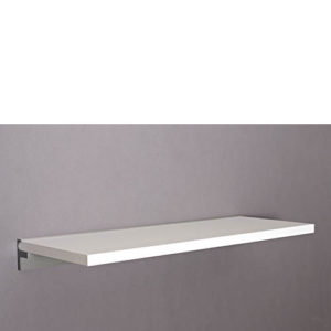 White Shelf Slot Kit 115x40x2.5cm
