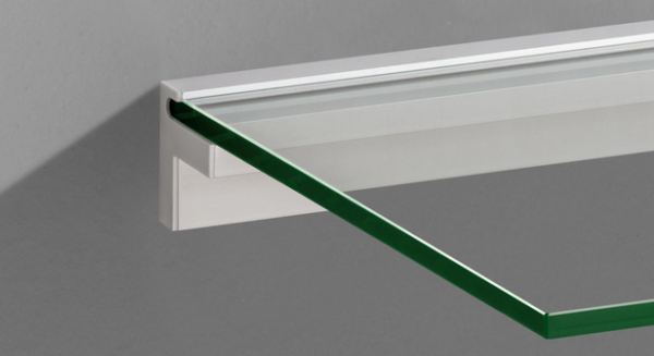 115x20x1cm <br> Glass Shelf + Shelf Slot Bracket - Image 4