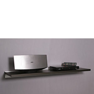 Black Large Shelf Kit 115x40x2.5cm