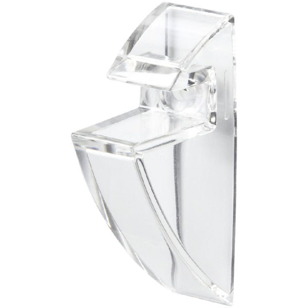 0.8cm transparent Shelf Clips (pair)