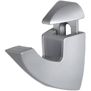 Scoop Bracket Silver (pair)