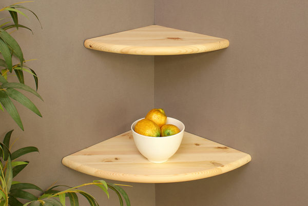 Corner Floating Shelf 30 x 30 cm - Image 2