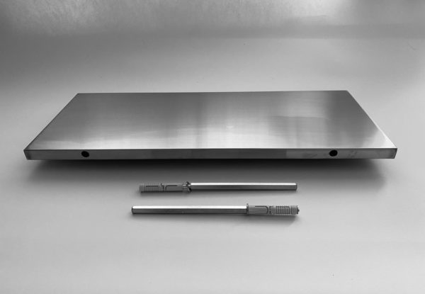 Stainless Steel Floating Shelf 60x23.5x2cm - Image 6