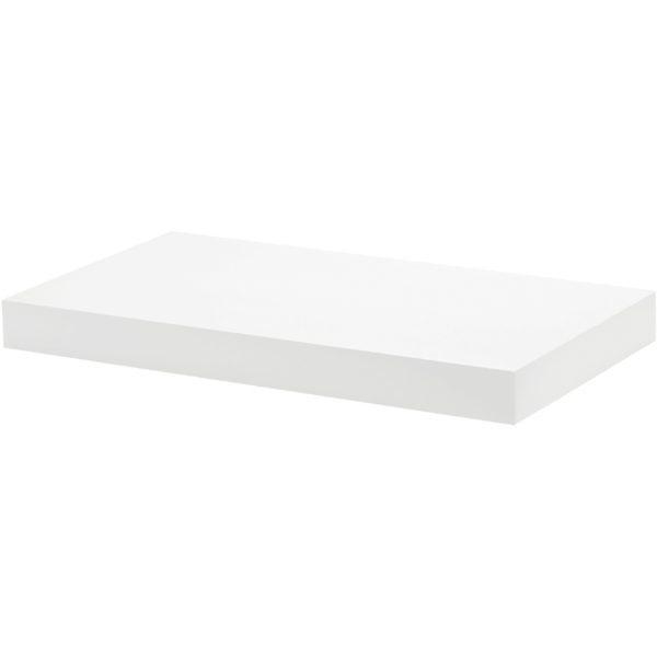 Floating Shelf Kit | Satin White | 57x30x5cm