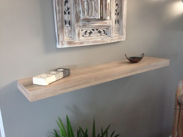 Floating Shelf Kit | Oak | 150 x 30 x 5 cm - Image 5