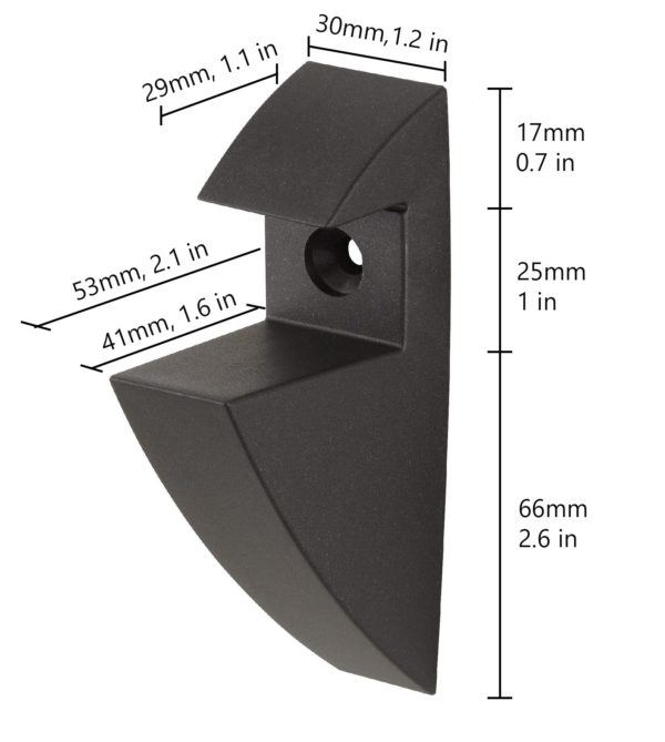 Silver Sumo Clip Brackets (each) - Image 2