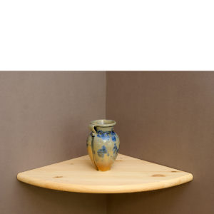 Large Corner Floating Shelf