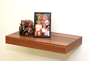 Floating Shelf Kit | Walnut | 44.5x25x5cm