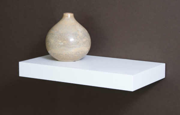 Floating Shelf Kit | Gloss White | 44.5x25x5cm