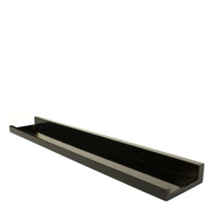 Black Belle Ledge Shelf  40x10cm