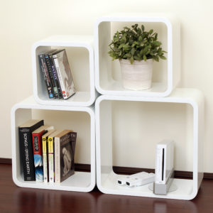 Gloss White DekorKube S4 (Set of 4)