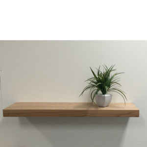 Rustic Ash floating shelf 90x25x5cm