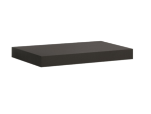 Floating Shelf Kit XL | Luna Black | 180 x 30 x 5 cm