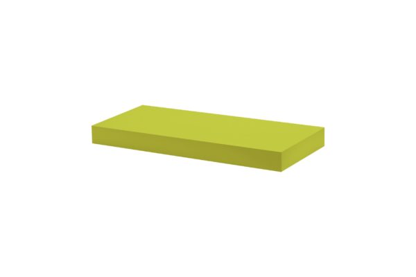 Green Floating Shelf Kit 57x25x5cm