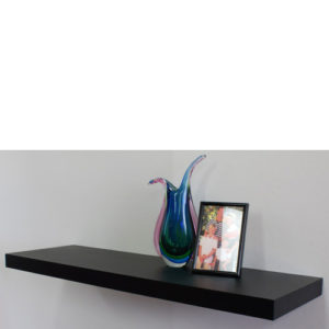 Floating Shelf Satin Black 80x25x3.8cm