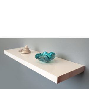 White Floating Shelf Kit 80x25x3.8cm