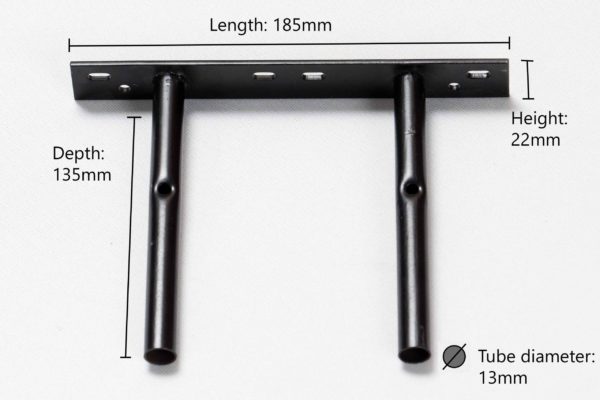 Floating Shelf Bracket 18.5Lx13.5Dx2.2Tcm - Image 2