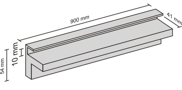 Shelf Slot Bracket  90x1cm - Image 3