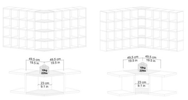 Boon 90 degree corner Oak - Image 3