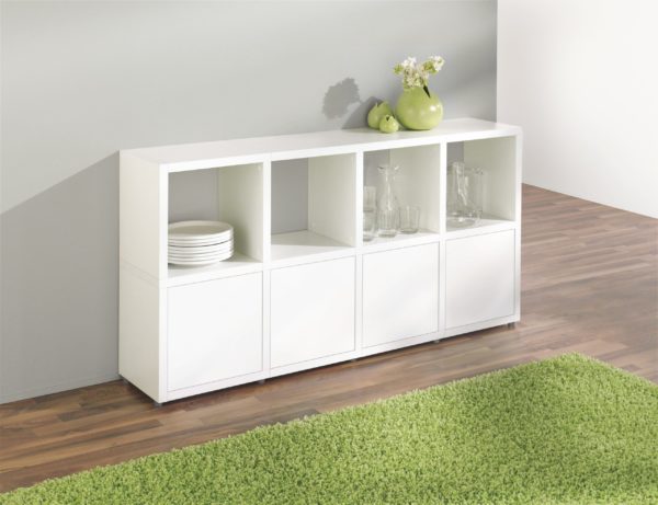 Modular M back board White 32.7×32.4×1.2cm - Image 2