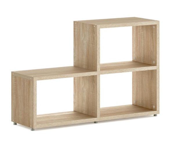 Oak Triple Wide Cube Oak <br> 109.6L x 59.8H x 32.8D <br> (43.1×23.5×12.9in) - Image 7