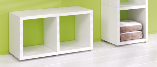 Modular Double White <br> 74L x 40.4H x 32.8D - Image 5