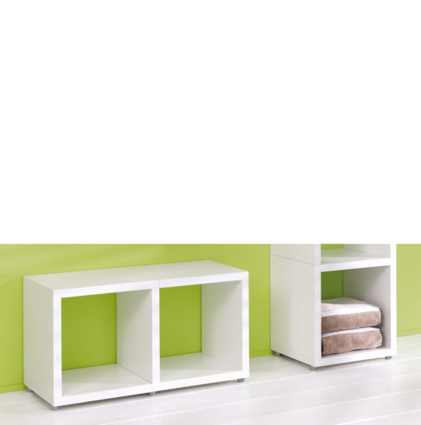 Modular Double White <br> 74L x 40.4H x 32.8D - Image 3