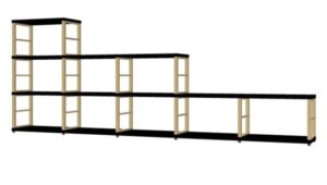 Boon maxx black & oak 5-3-1 step