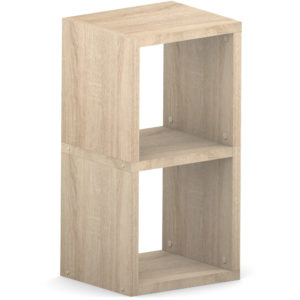 Modular Double Oak <br> 38.4L x 76H x 32.8D