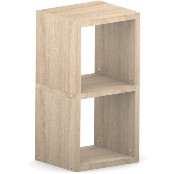 Modular Double Oak <br> 38.4L x 76H x 32.8D