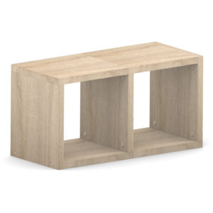 Modular Double Oak <br> 74L x 40.4H x 32.8D