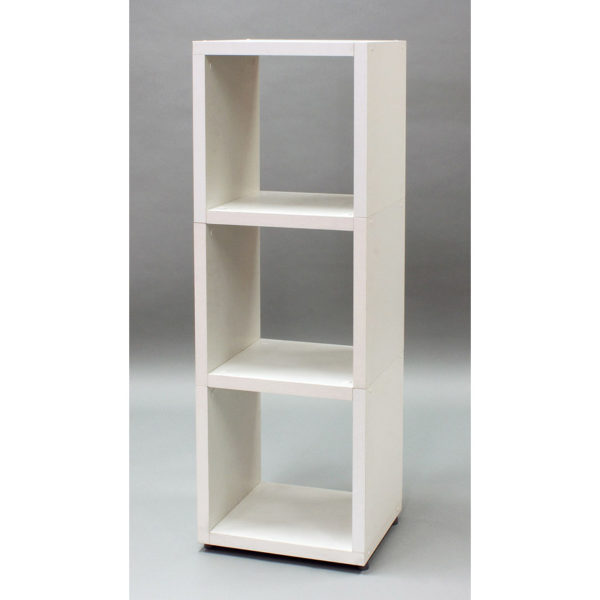 Modular Triple White <br> 38.4L x 111.6H x 32.8D - Image 3