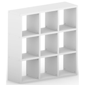 Modular 9 Cube White <br> 109.6L x 109.6H x 32.8D