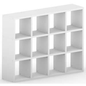 Modular 12 Cube White <br> 109.6L x 145.2H x 32.8D