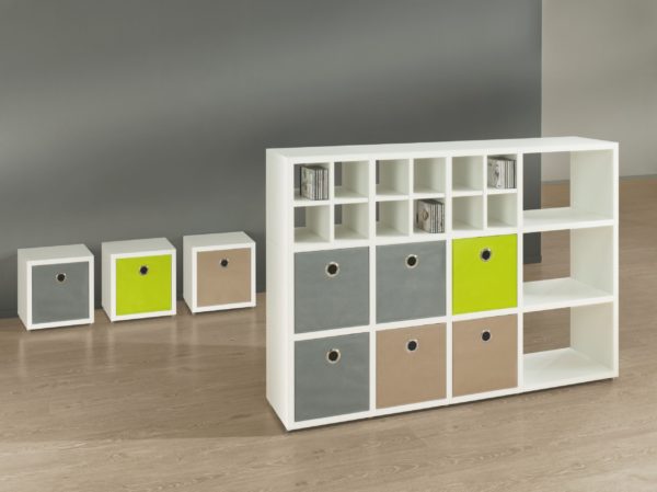 White Single Cube Kit <br> 38.4L x 40.4H x 32.8D - Image 3