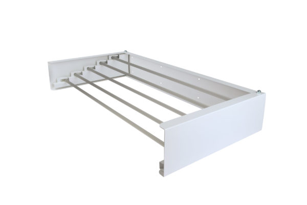 Retractable Wall Mounted Clothes Drying Rack 100x50x11.5cm - Image 8