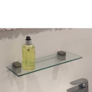 Cube Glass Shelf Kit 40x15x0.6cm