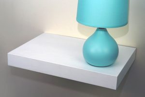 Floating Shelf Kit | Satin White | 44.5x30x5cm