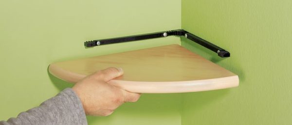 Large Corner Floating Shelf - Image 4