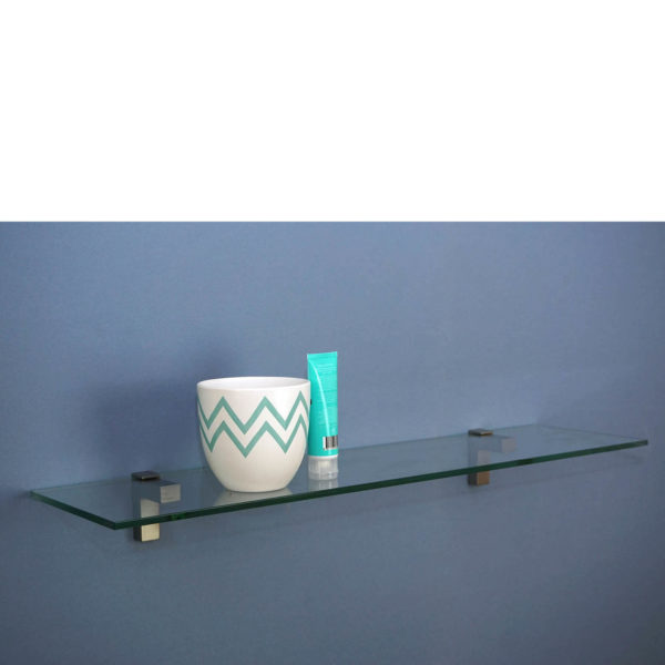 Eliot Glass Shelf Kit <br> 80x20x0.8cm