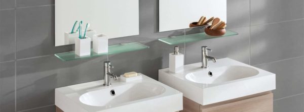 Glass Shelf 60x12x0.8cm - Image 4