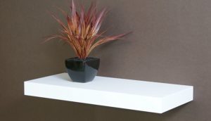 Floating Shelf Kit | Satin White | 57x30x5cm