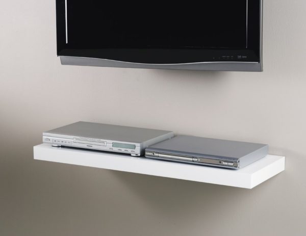 Floating Shelf Kit | Satin White | 90x30x5cm