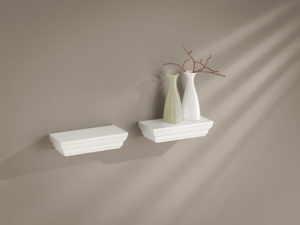 PROFILE Floating Shelf 60x20x4.5cm White - Image 2