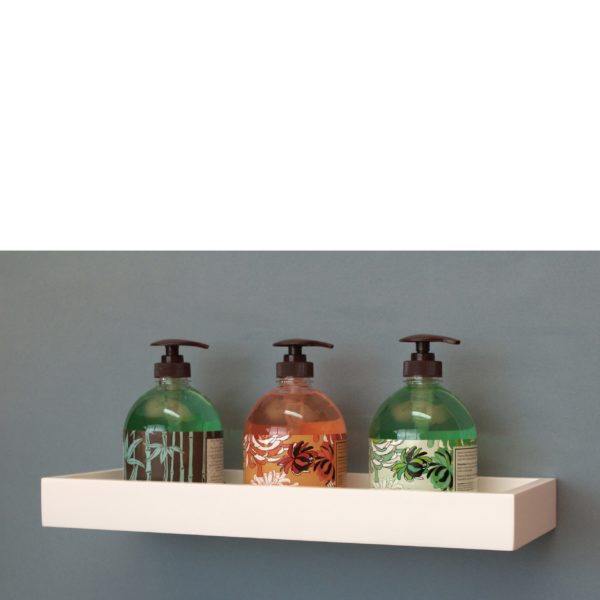 White Floating Multi Shelf 40x15x4cm - Image 4