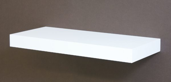 Floating Shelf Kit | Satin White | 57x25x5cm - Image 2