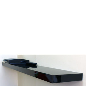 Floating Shelf | High Gloss Black | 150x25x5cm