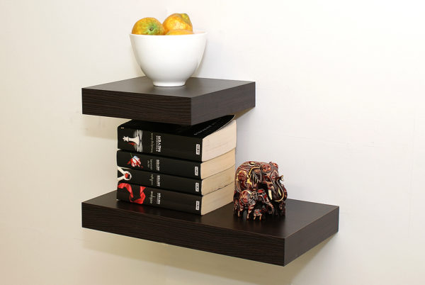 Floating Shelf Kit XL | Mocha | 180 x 25 x 5 cm - Image 3