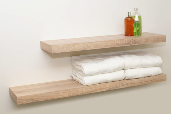 Floating Shelf Kit | Oak | 150 x 30 x 5 cm - Image 4