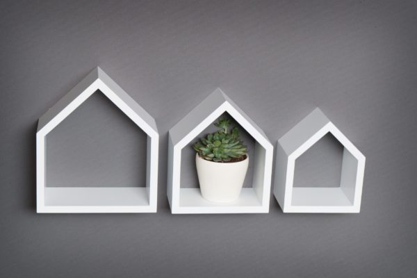 Gloss White Floating shelf 45x15x3.8cm - Image 24